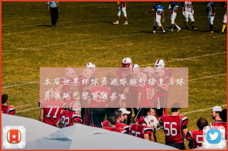 本届世界杯球员进球排行榜皇马球员领跑巴黎紧随其后