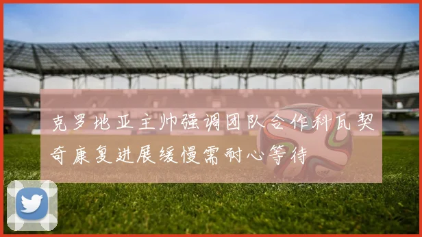 克罗地亚主帅强调团队合作科瓦契奇康复进展缓慢需耐心等待